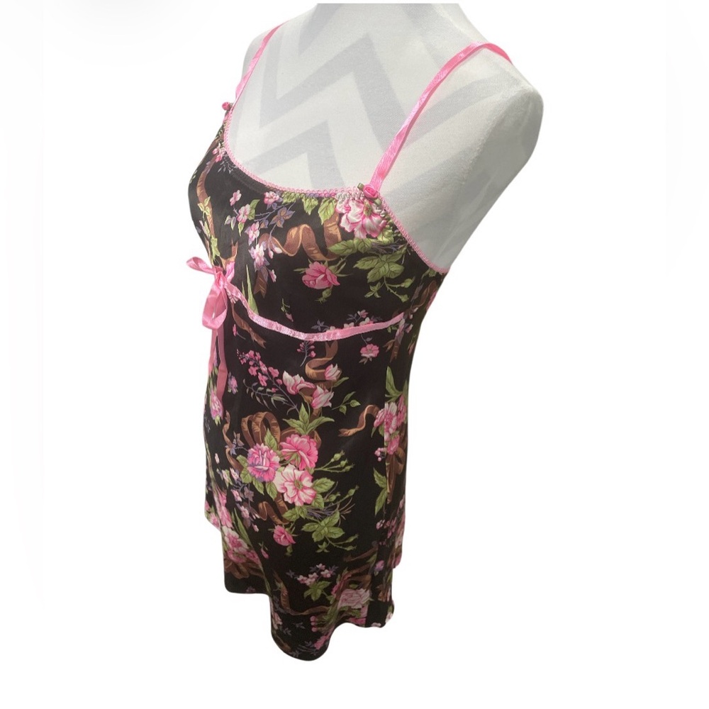 Vintage Y2K Victoria’s Secret Floral Women's Slip dress Nightgown Medium - Picture 2 of 8